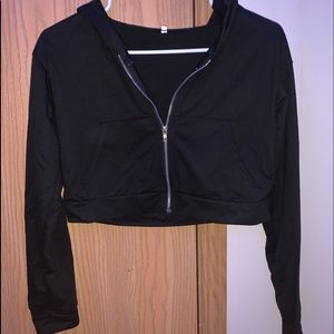 Cropped black Jacket